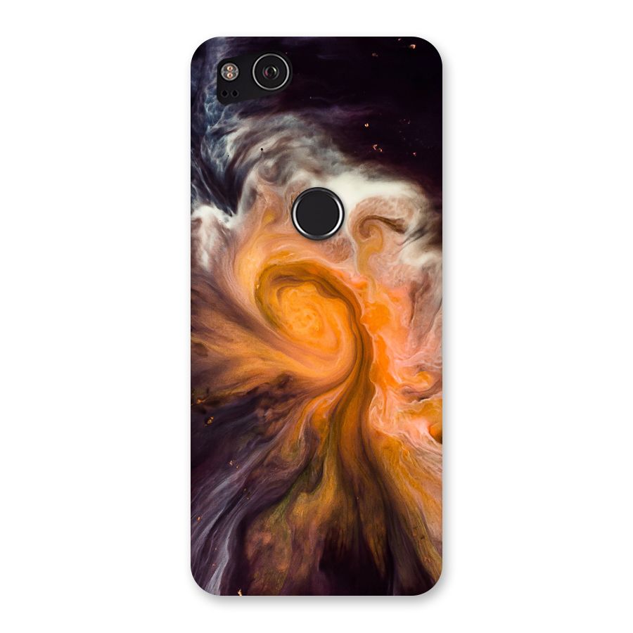 Orange Fusion Back Case for Google Pixel 2
