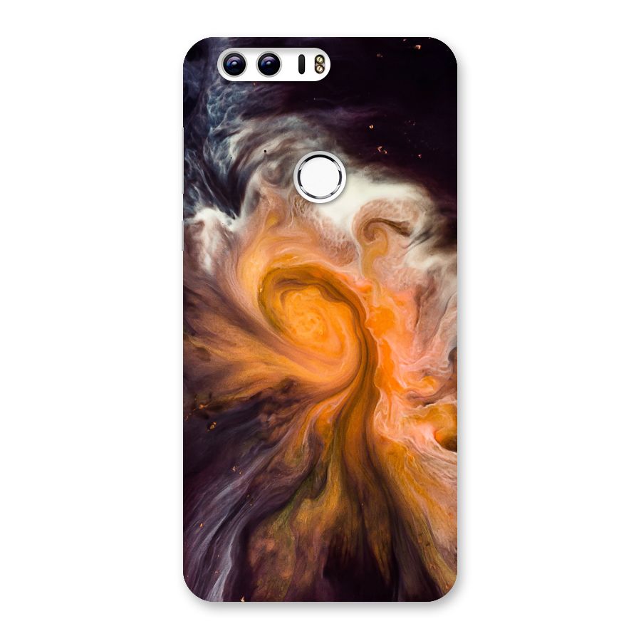 Orange Fusion Back Case for Honor 8