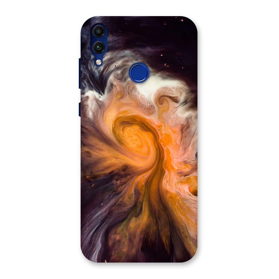 Orange Fusion Back Case for Honor 8C