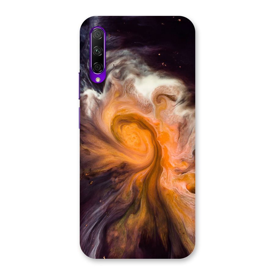 Orange Fusion Back Case for Honor 9X Pro