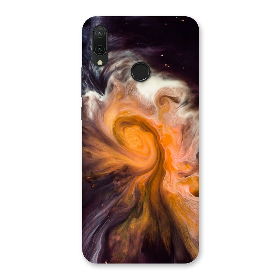 Orange Fusion Back Case for Huawei Y9 (2019)