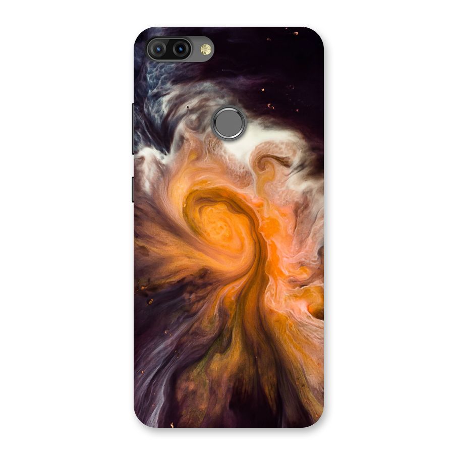 Orange Fusion Back Case for Infinix Hot 6 Pro
