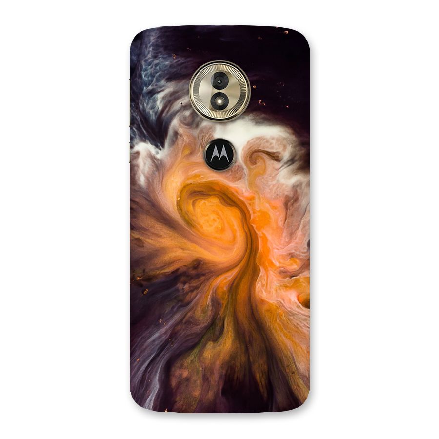 Orange Fusion Back Case for Moto G6 Play
