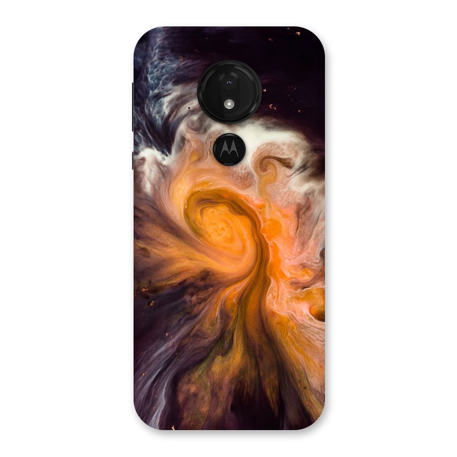 Orange Fusion Back Case for Moto G7 Power