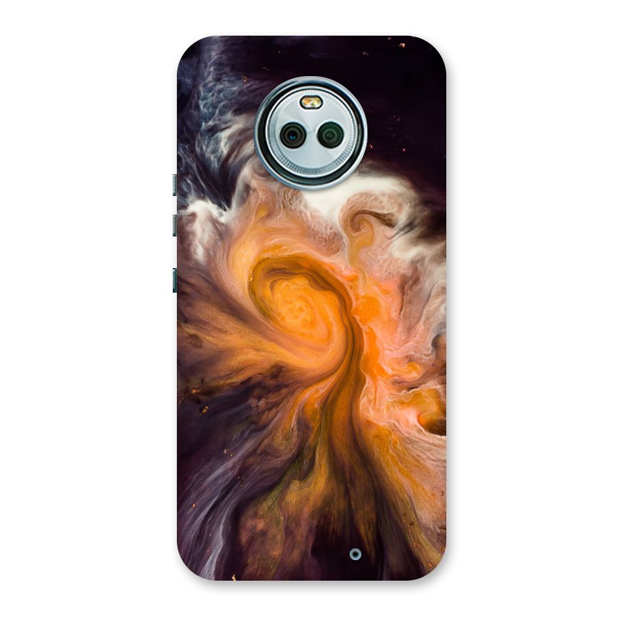 Orange Fusion Back Case for Moto X4