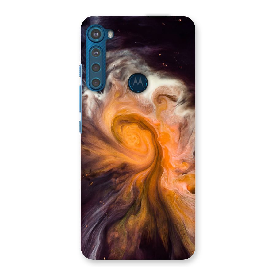 Orange Fusion Back Case for Motorola One Fusion Plus