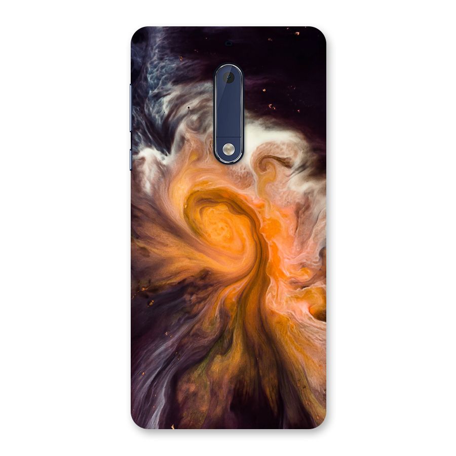 Orange Fusion Back Case for Nokia 5