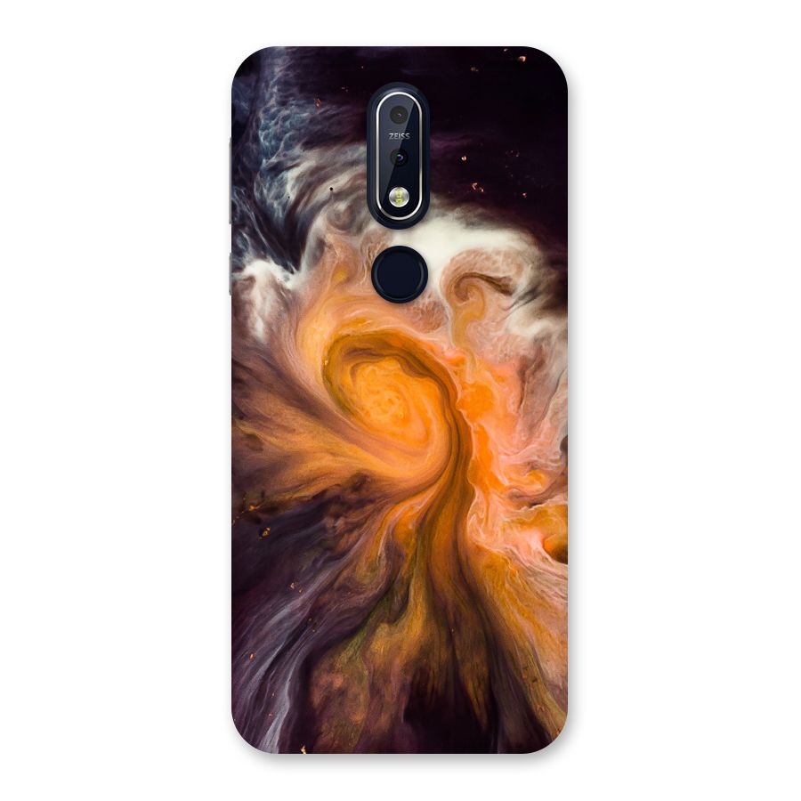 Orange Fusion Back Case for Nokia 7.1