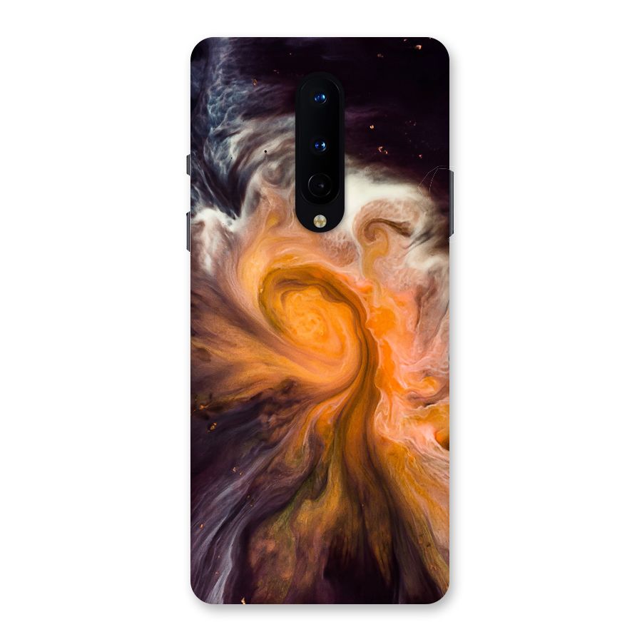 Orange Fusion Back Case for OnePlus 8