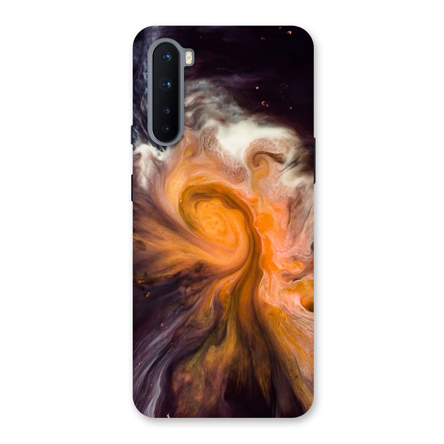 Orange Fusion Back Case for OnePlus Nord