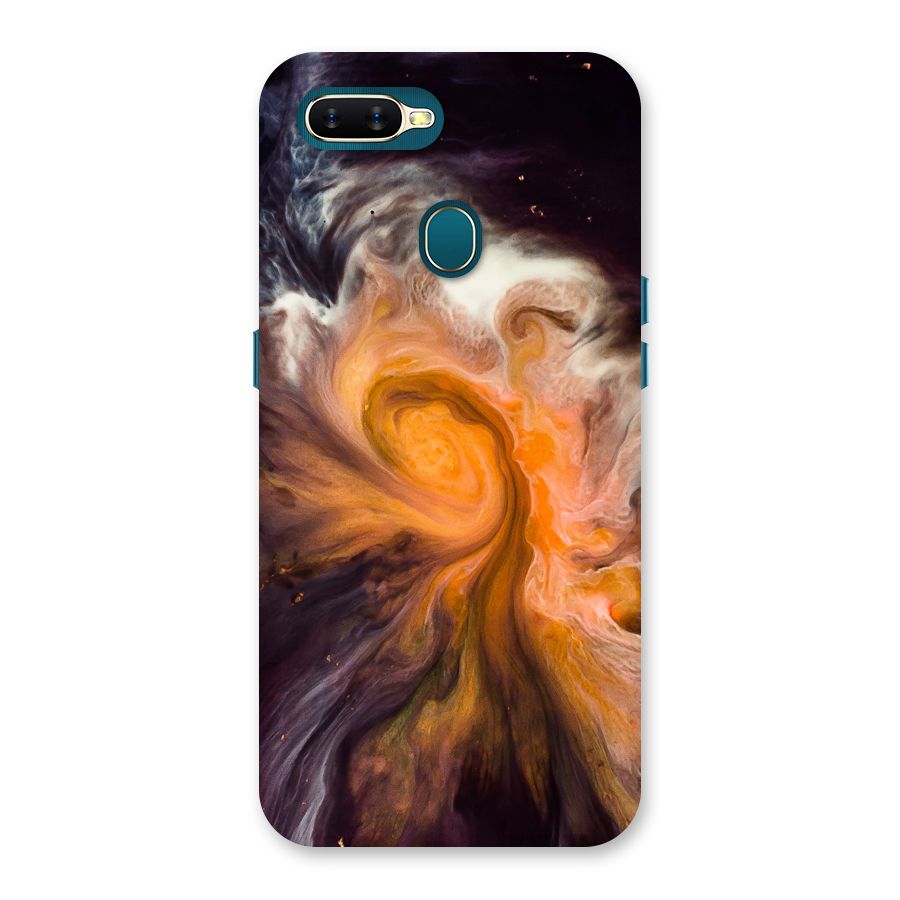 Orange Fusion Back Case for Oppo A11k