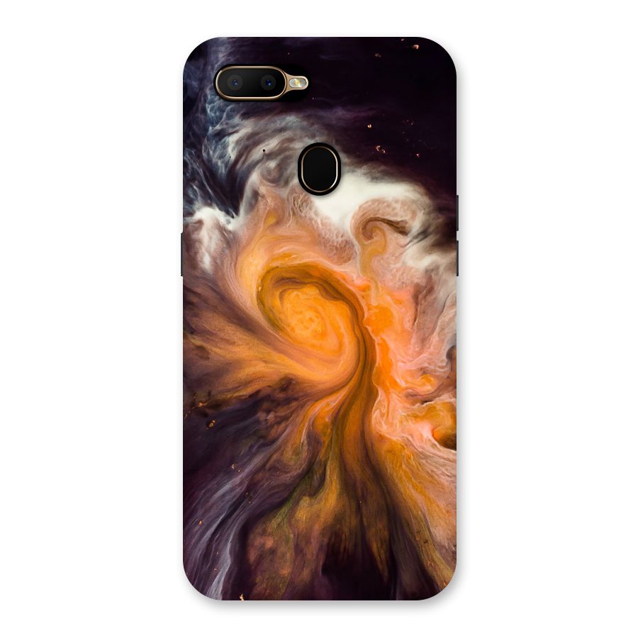 Orange Fusion Back Case for Oppo A5s