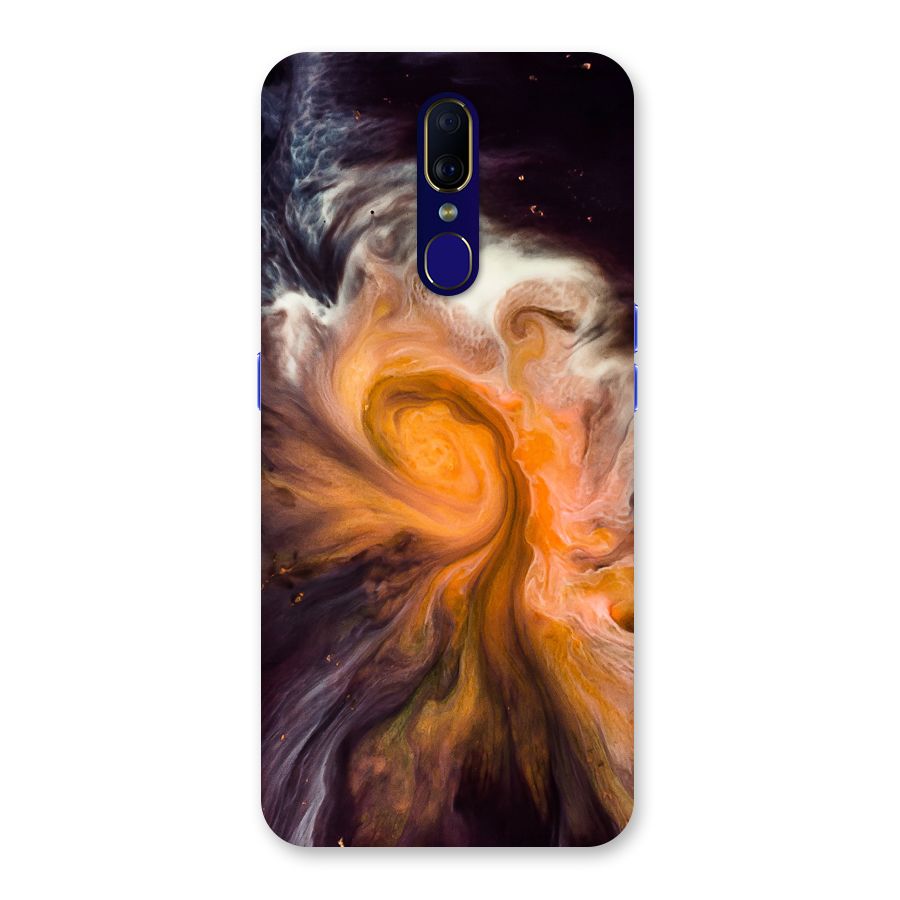 Orange Fusion Back Case for Oppo A9
