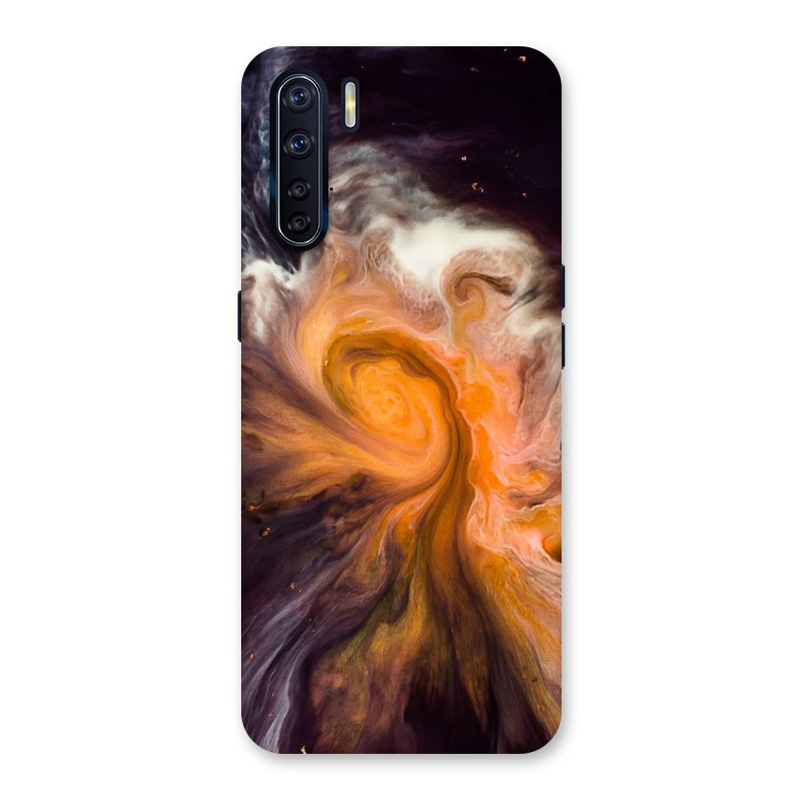 Orange Fusion Back Case for Oppo F15