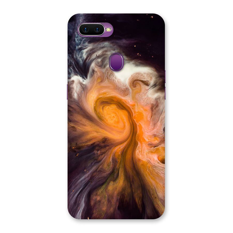 Orange Fusion Back Case for Oppo F9