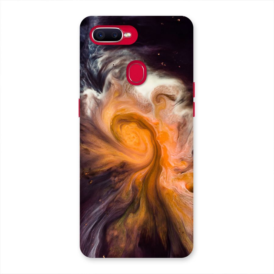 Orange Fusion Back Case for Oppo F9 Pro