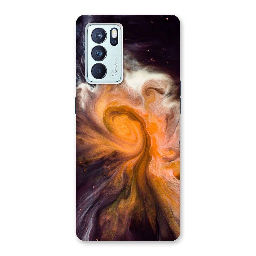Orange Fusion Back Case for Oppo Reno6 Pro 5G