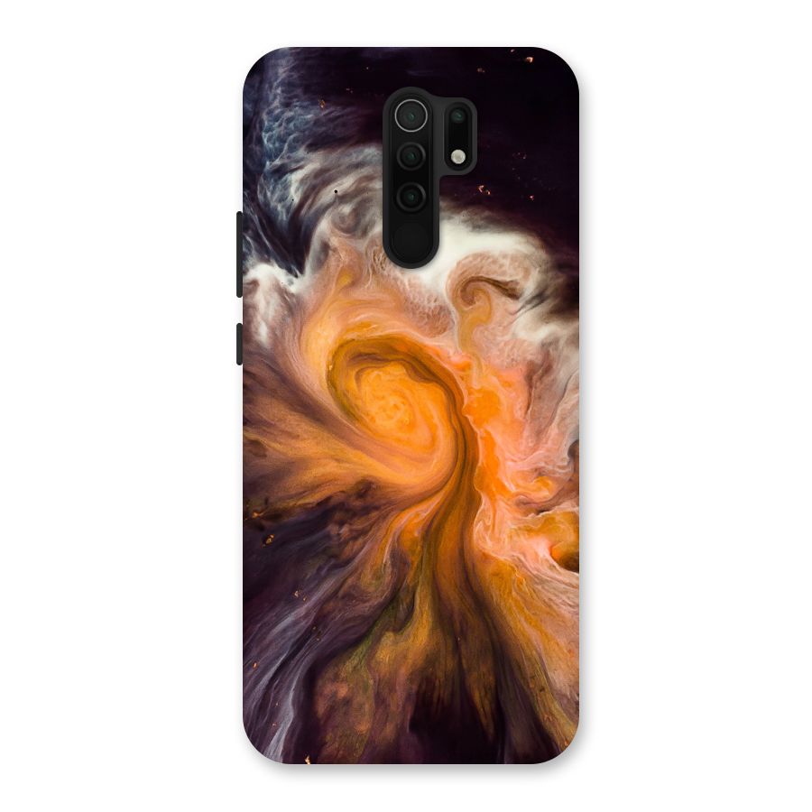 Orange Fusion Back Case for Poco M2