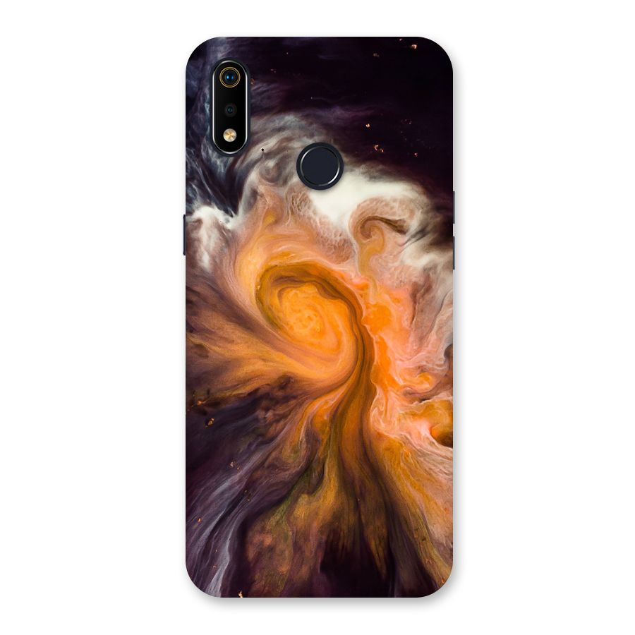Orange Fusion Back Case for Realme 3i