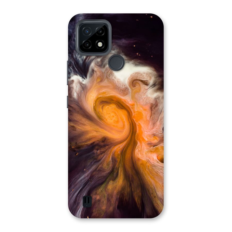 Orange Fusion Back Case for Realme C21