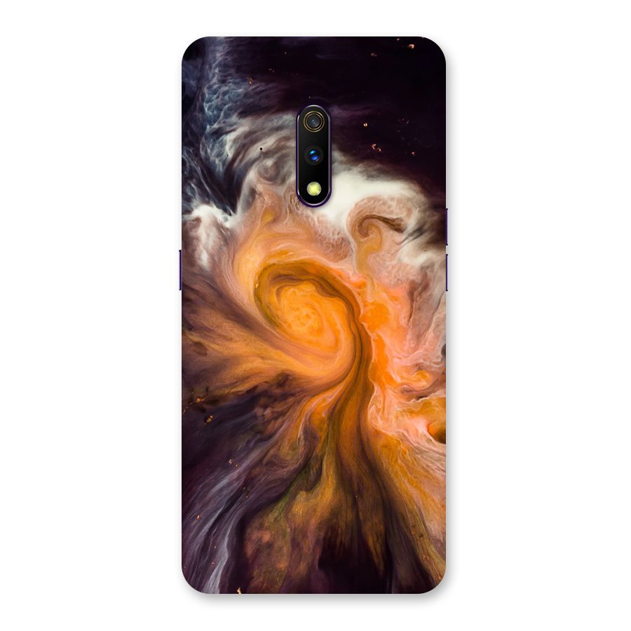Orange Fusion Back Case for Realme X