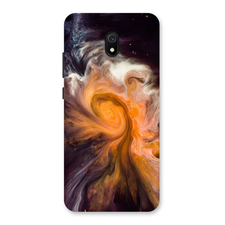 Orange Fusion Back Case for Redmi 8A
