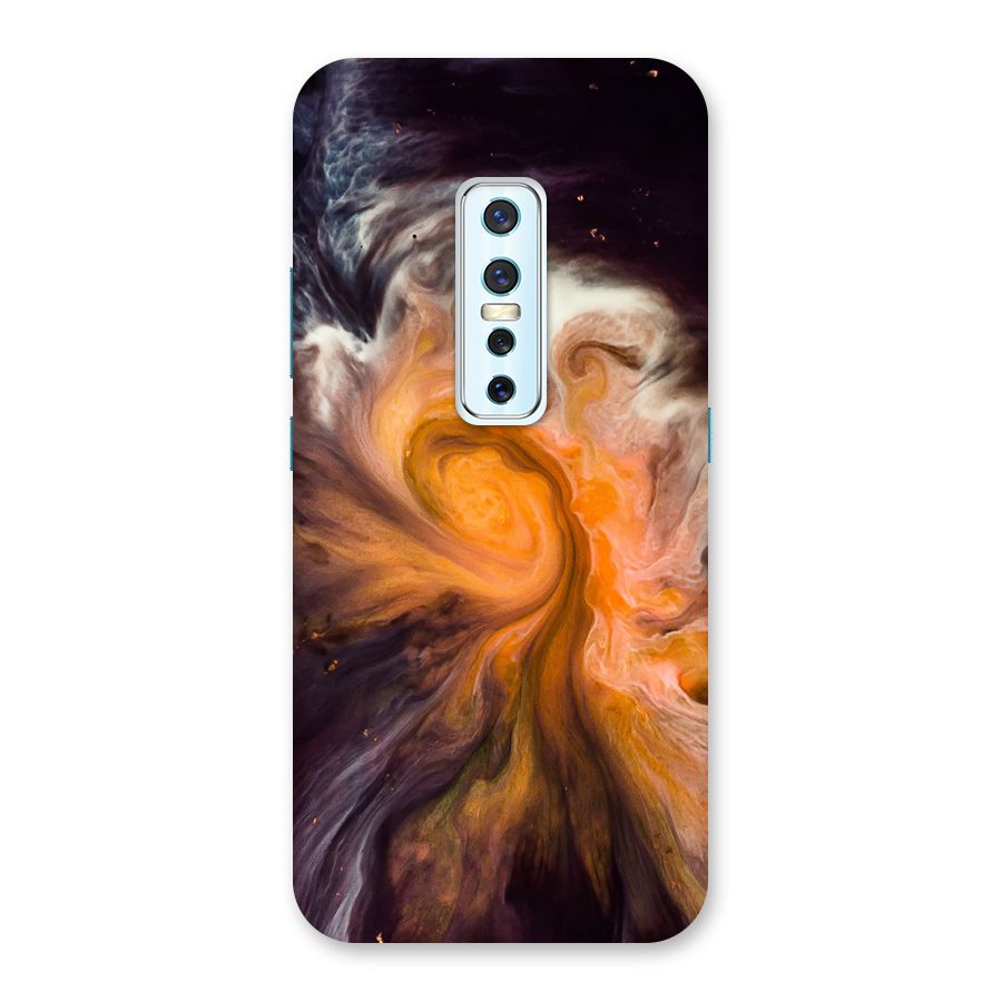 Orange Fusion Back Case for Vivo V17 Pro