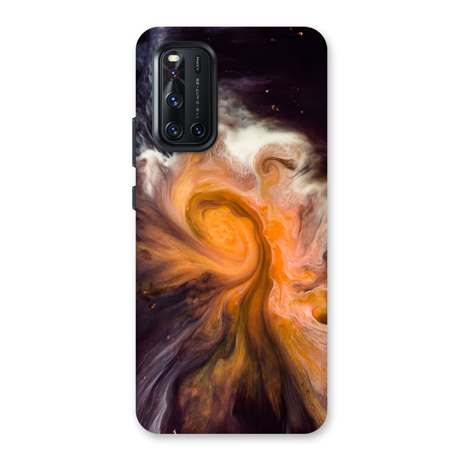 Orange Fusion Back Case for Vivo V19