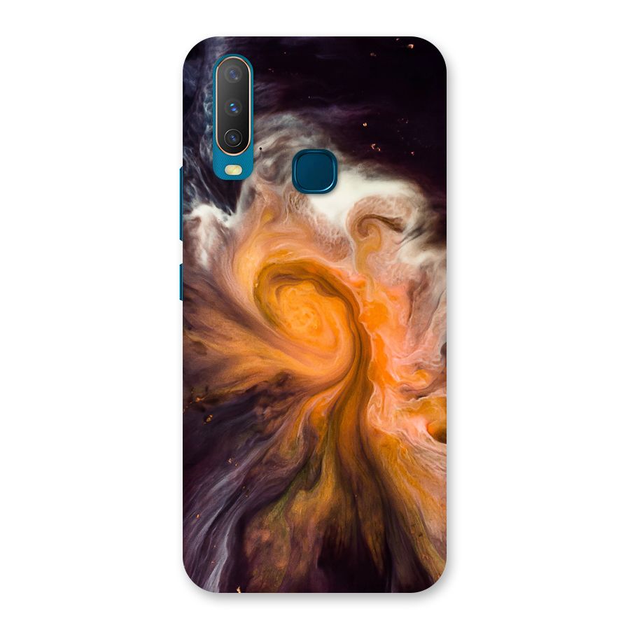 Orange Fusion Back Case for Vivo Y17