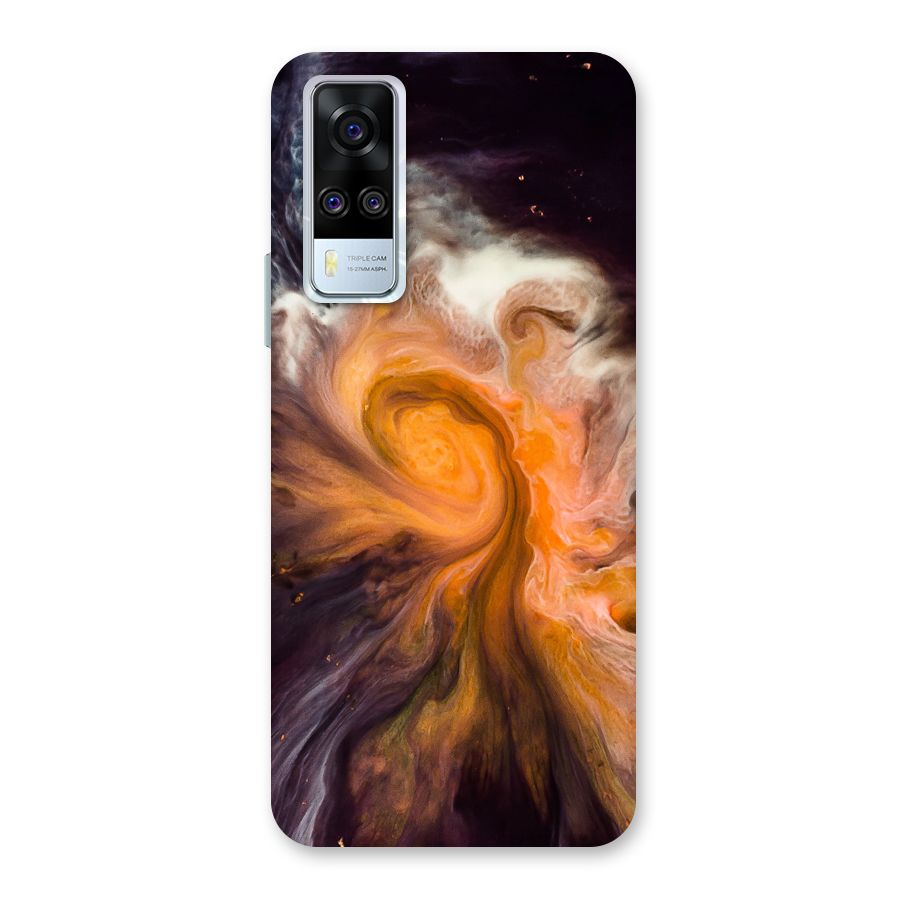 Orange Fusion Back Case for Vivo Y31