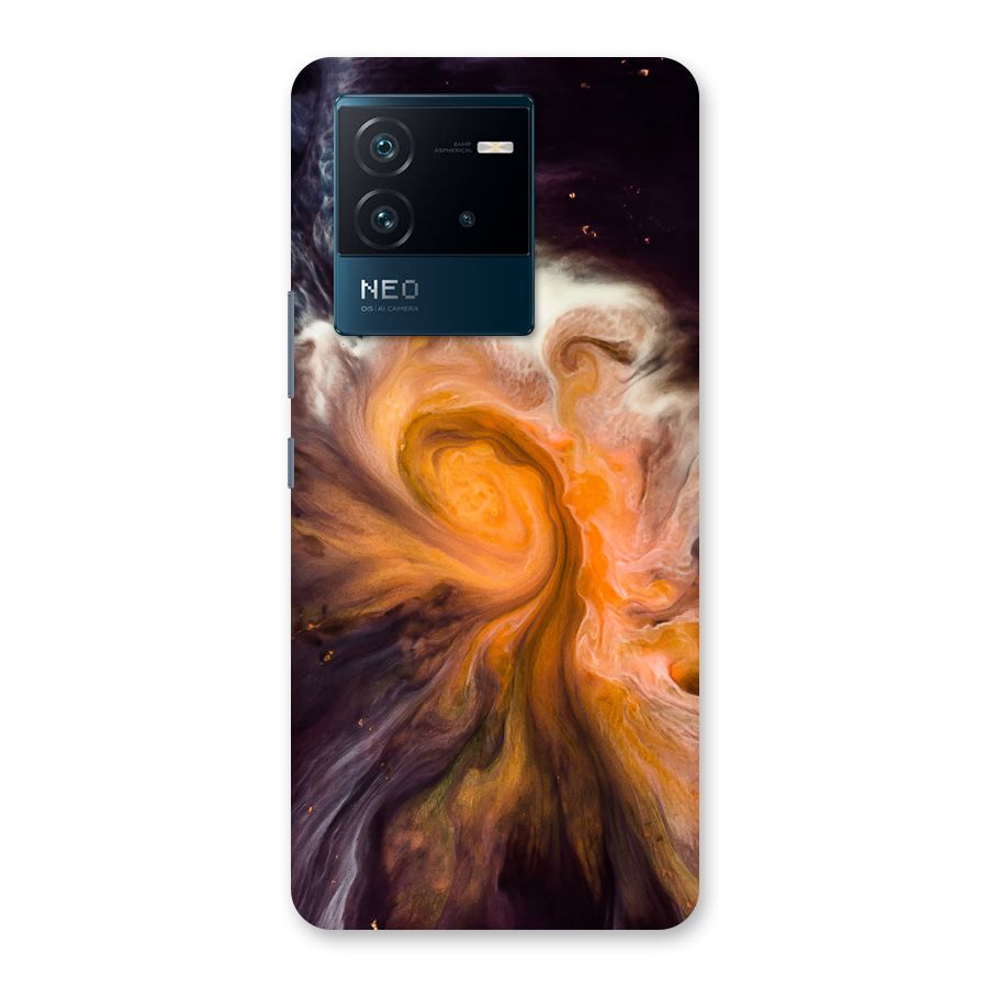 Orange Fusion Back Case for Vivo iQOO Neo 6 5G