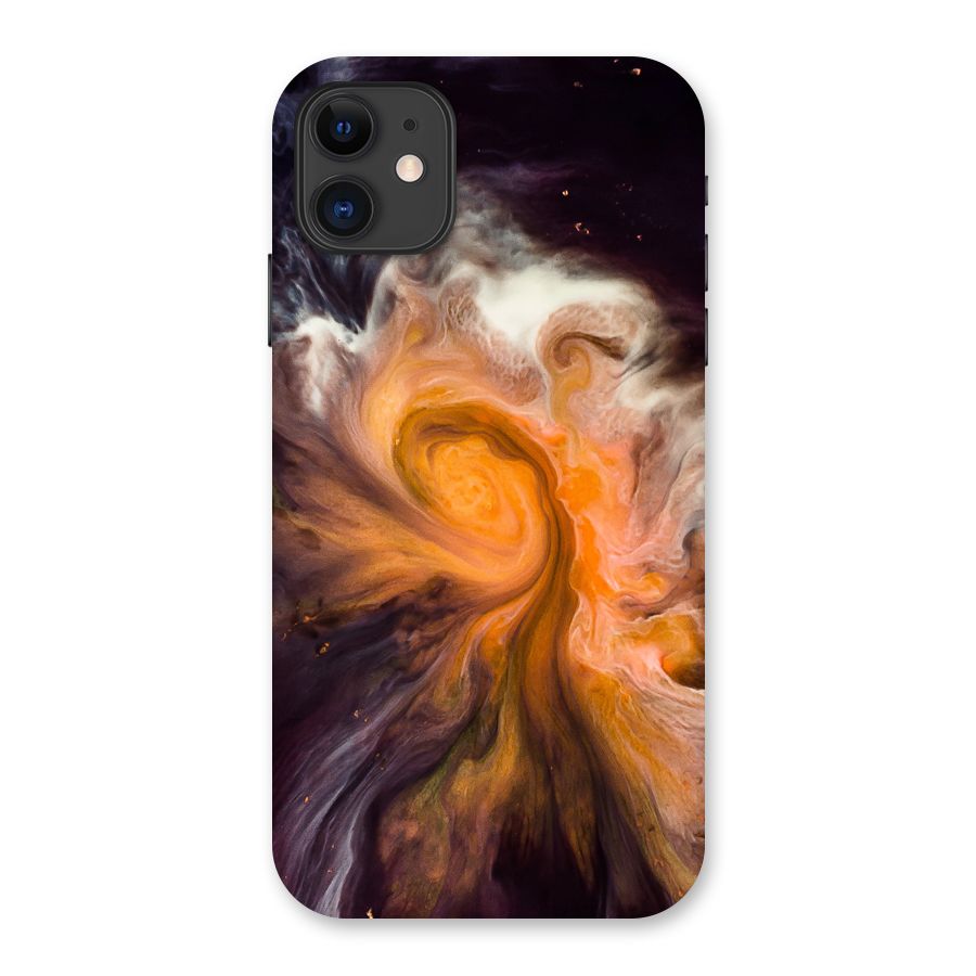 Orange Fusion Back Case for iPhone 11