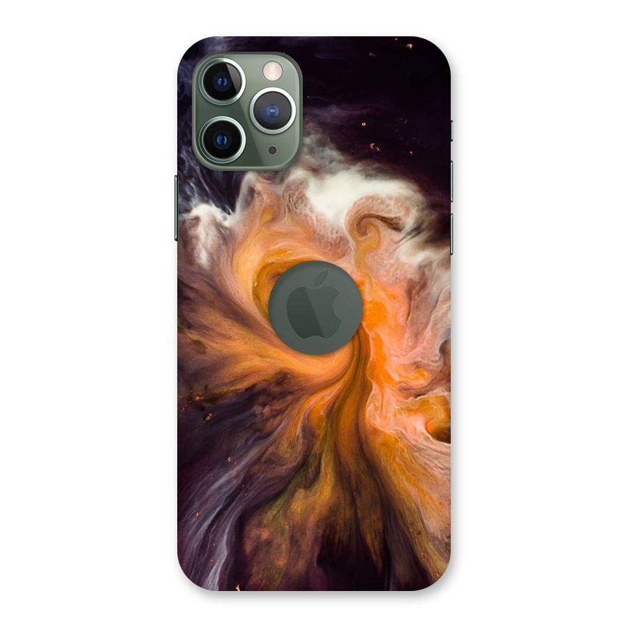 Orange Fusion Back Case for iPhone 11 Pro Logo  Cut