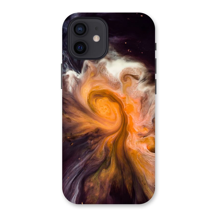 Orange Fusion Back Case for iPhone 12