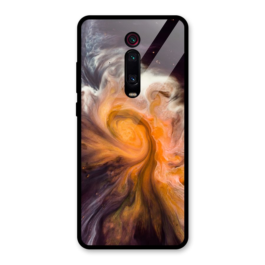 Orange Fusion Glass Back Case for Redmi K20 Pro