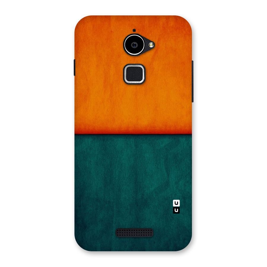 Orange Green Shade Back Case for Coolpad Note 3 Lite