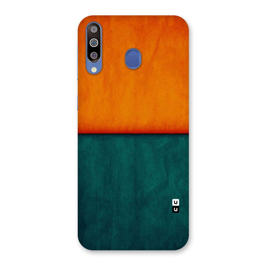 Orange Green Shade Back Case for Galaxy M30