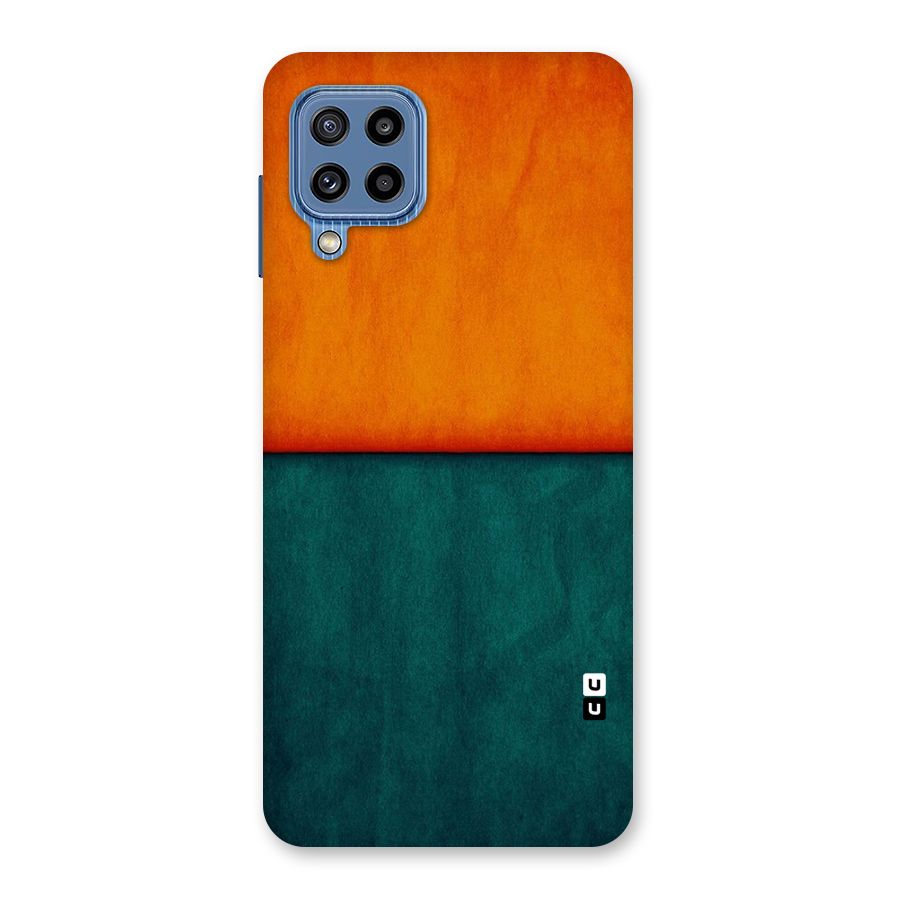 Orange Green Shade Back Case for Galaxy M32