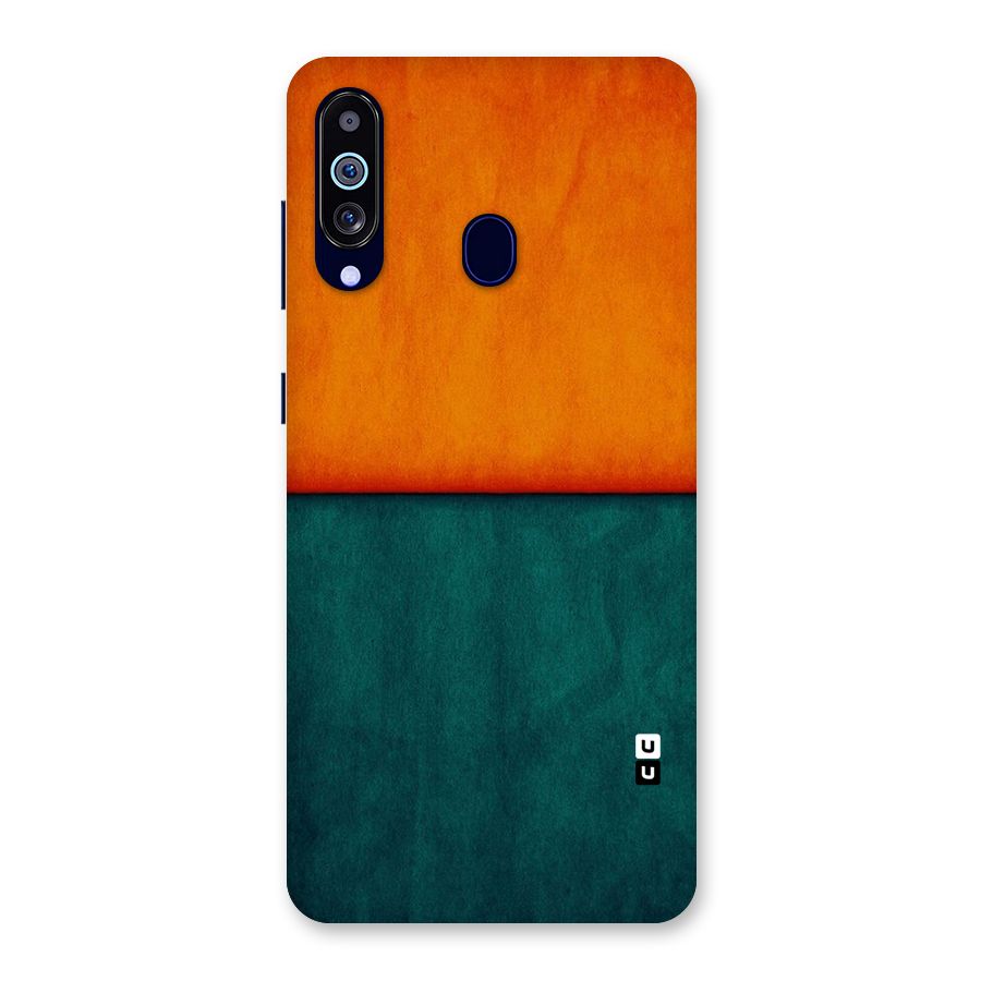 Orange Green Shade Back Case for Galaxy M40