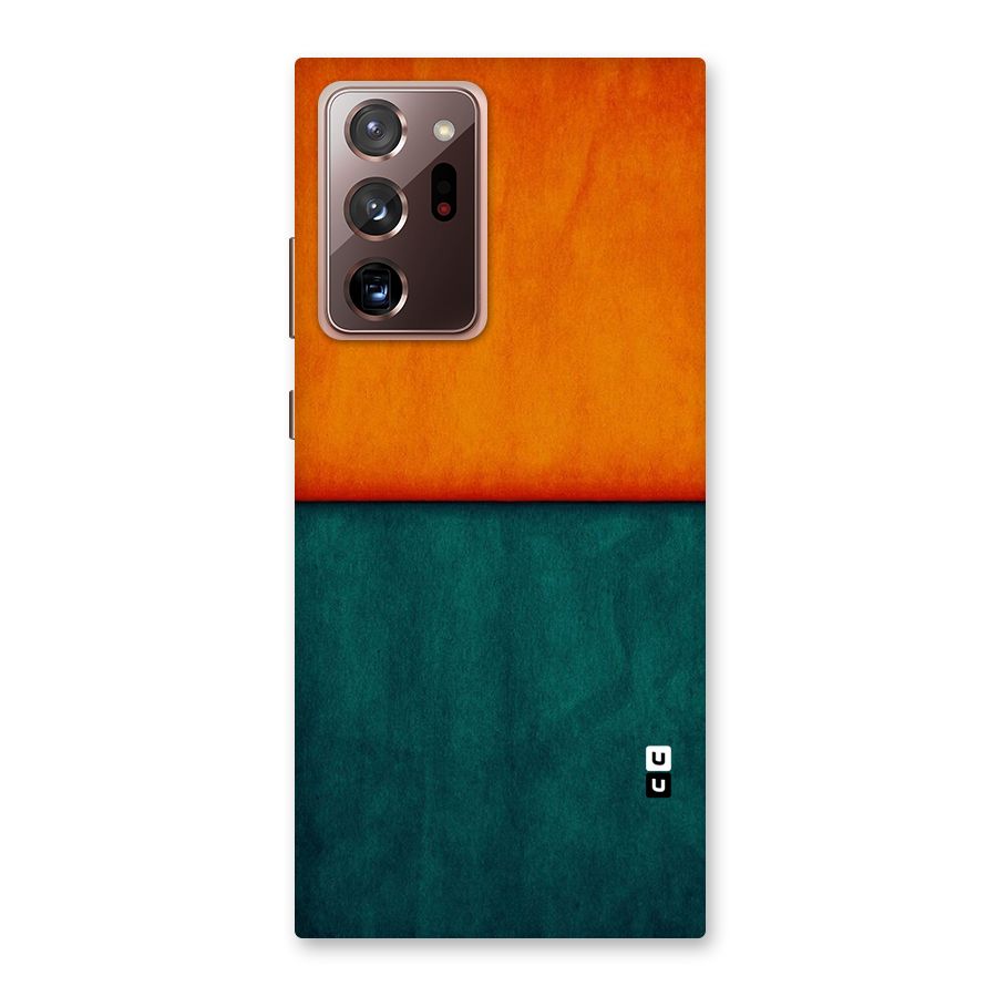 Orange Green Shade Back Case for Galaxy Note 20 Ultra