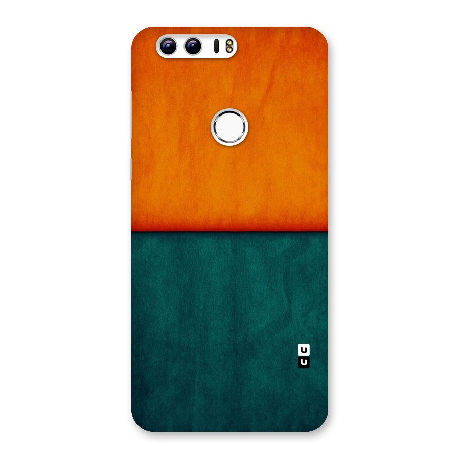 Orange Green Shade Back Case for Honor 8