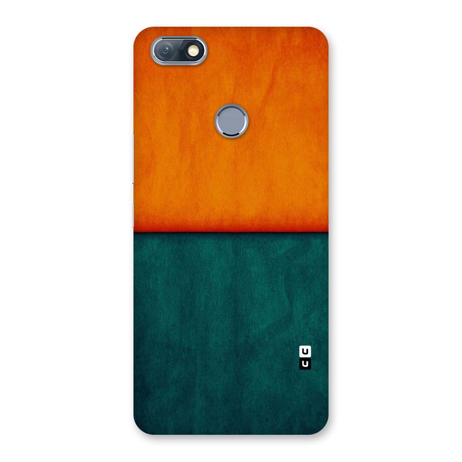 Orange Green Shade Back Case for Infinix Note 5