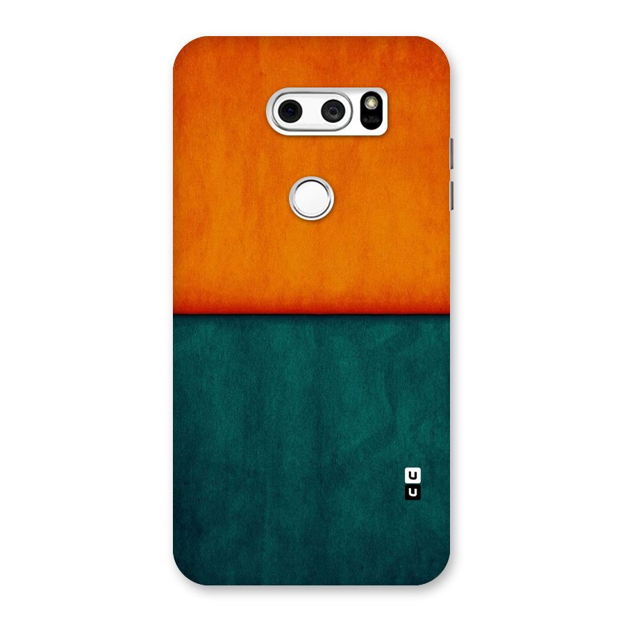 Orange Green Shade Back Case for LG V30