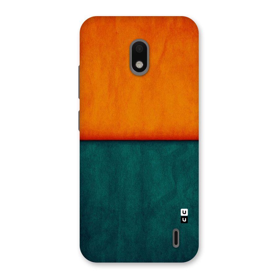 Orange Green Shade Back Case for Nokia 2.2