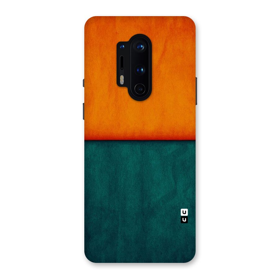 Orange Green Shade Back Case for OnePlus 8 Pro