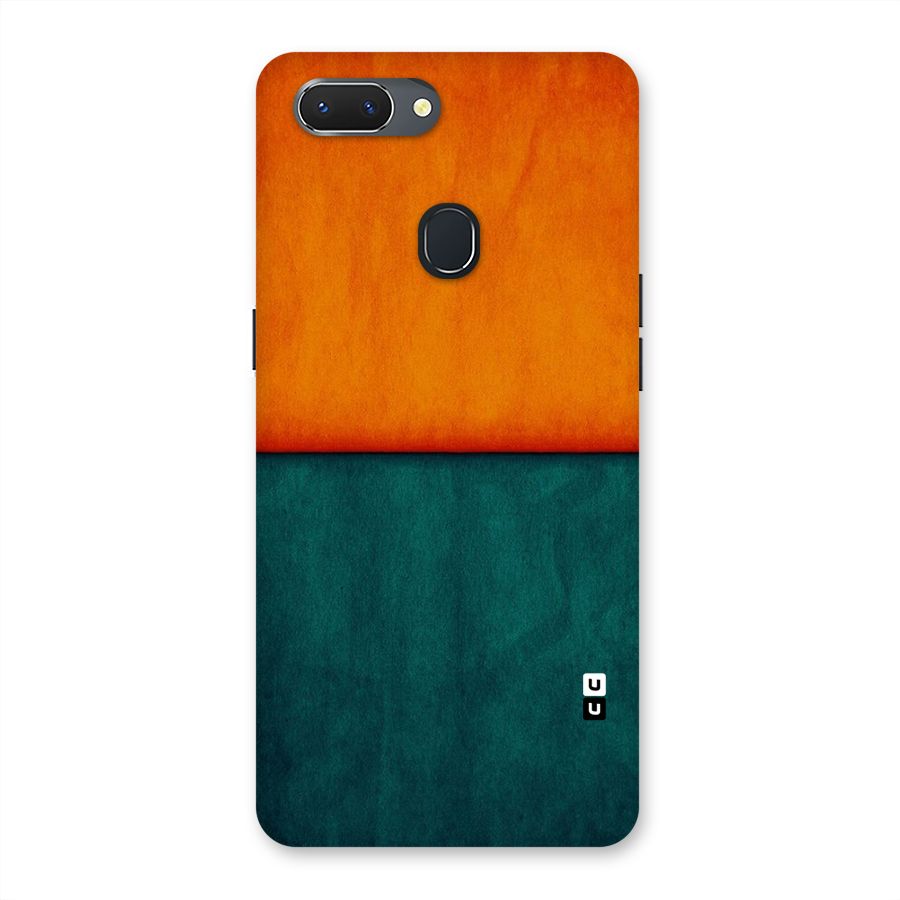 Orange Green Shade Back Case for Oppo Realme 2