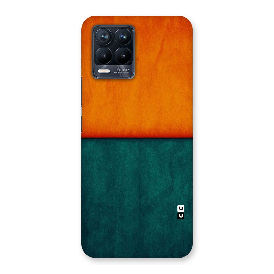 Orange Green Shade Back Case for Realme 8 Pro
