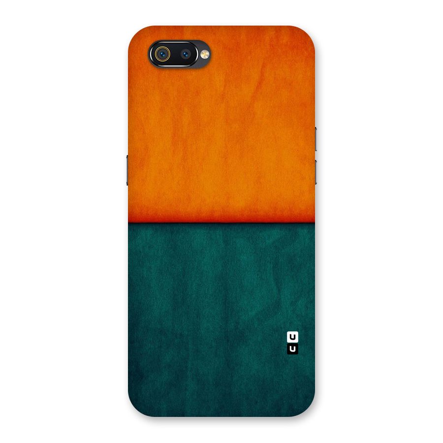 Orange Green Shade Back Case for Realme C2