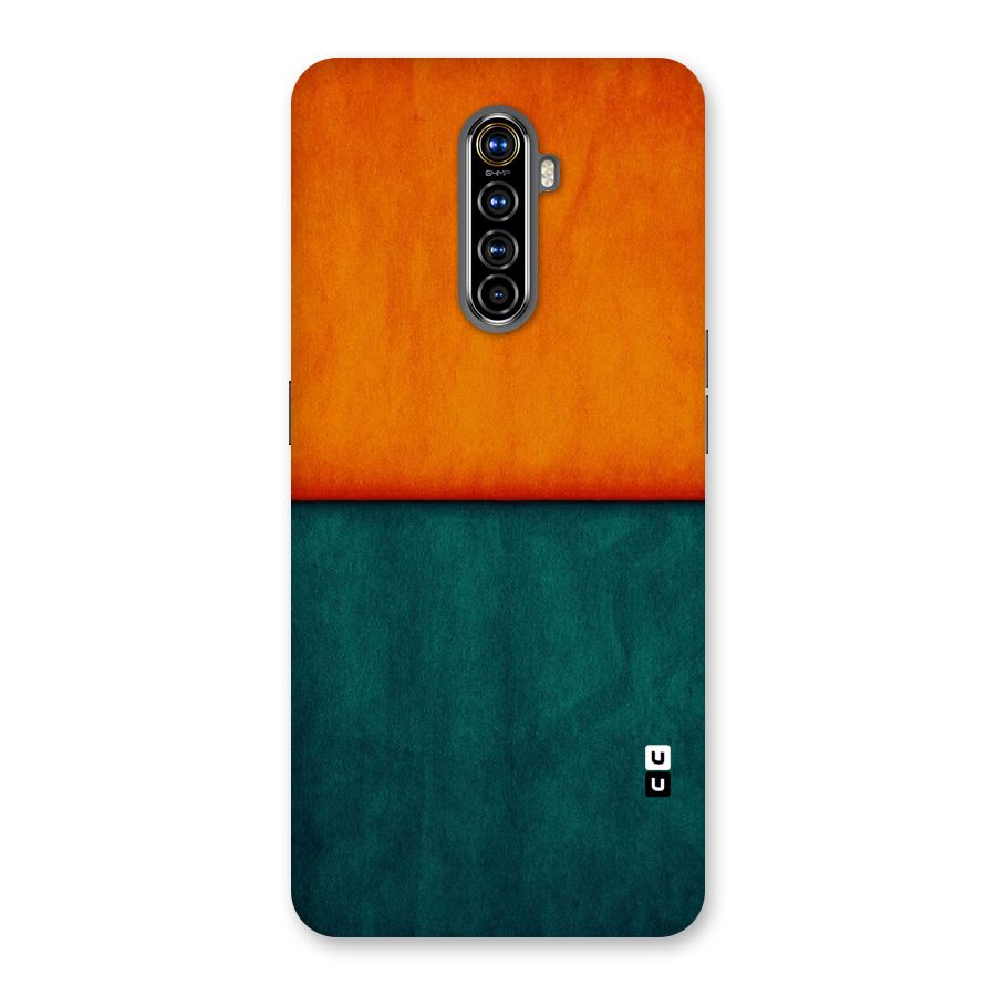 Orange Green Shade Back Case for Realme X2 Pro