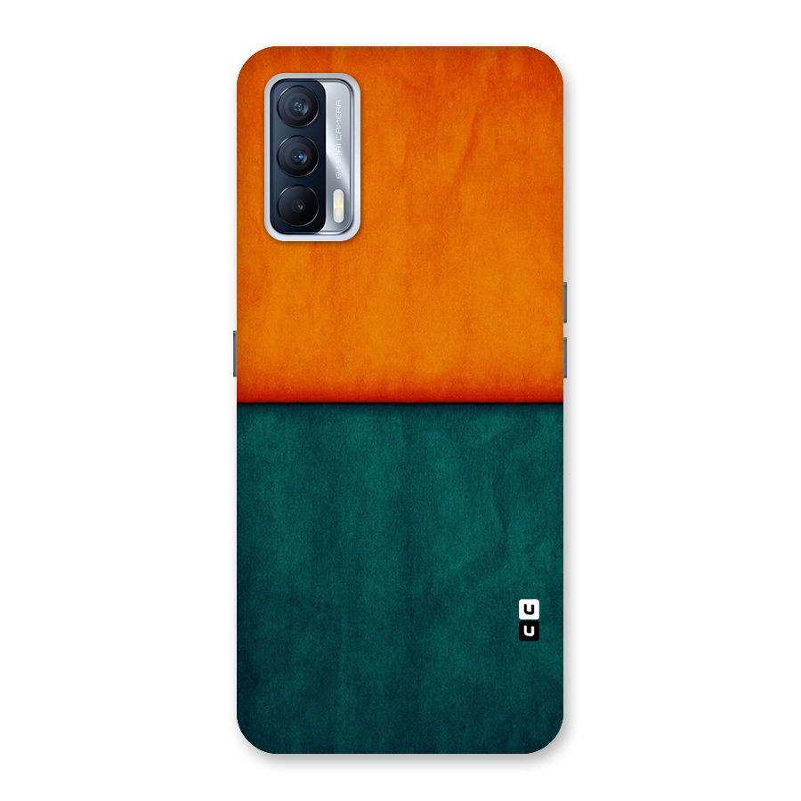 Orange Green Shade Back Case for Realme X7